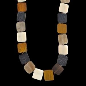 anju | Omala Bone & Horn Artisan Necklace